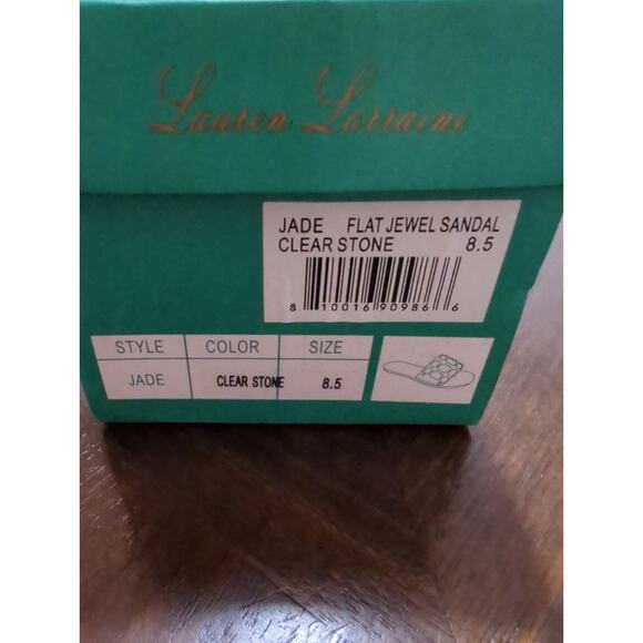 Lauren Lorraine Jade Clear Slide Size 8.5 NIB - Picture 4 of 4